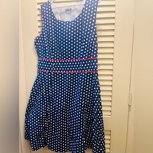 Robbie Bee Polka Dot Dress